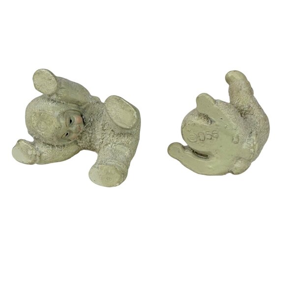 Dept 56 Snowbabies Miniatures Tumbling In The Snow Handpainted Pewter Figurines - Picture 7 of 16